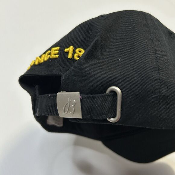 Breitling Watches 1884 Big Logo Embroidered Black Snapback Hat Cap - Picture 10 of 10